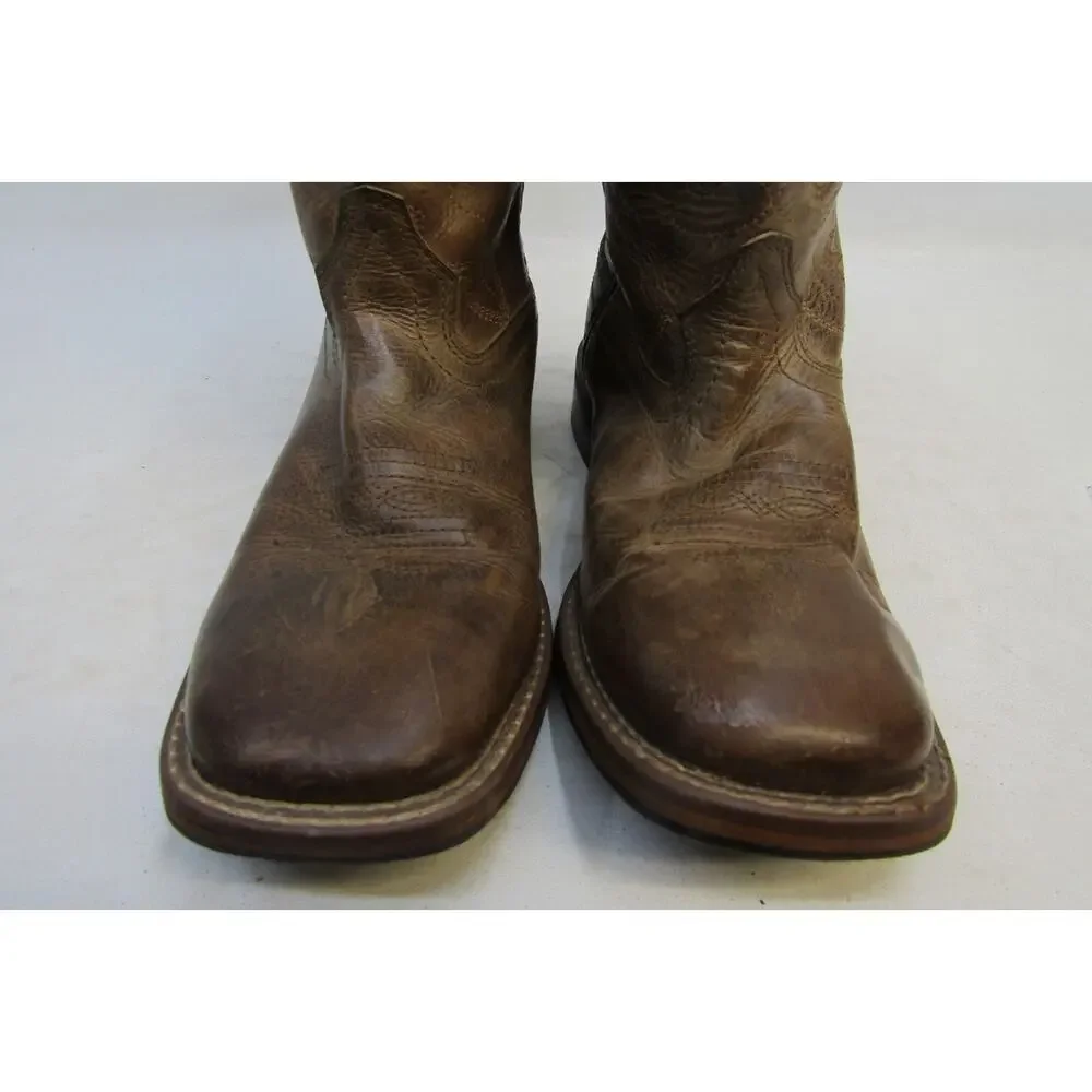 Smoky Mountain Youth Size 2 M Brown Buckaroo Western Cowboy Boots